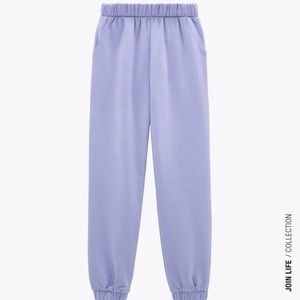 *New* Zara Mauve Sweatpants
